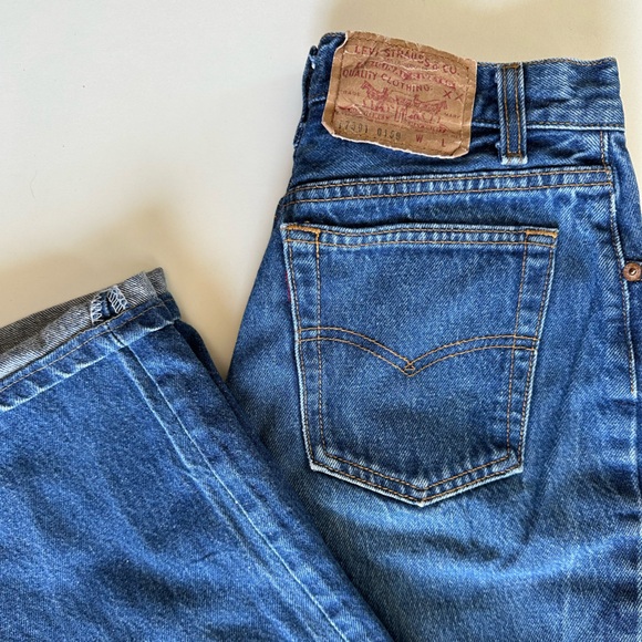 Genuine Vintage Levi’s 159 High Waisted Denim Jeans - Picture 4 of 14